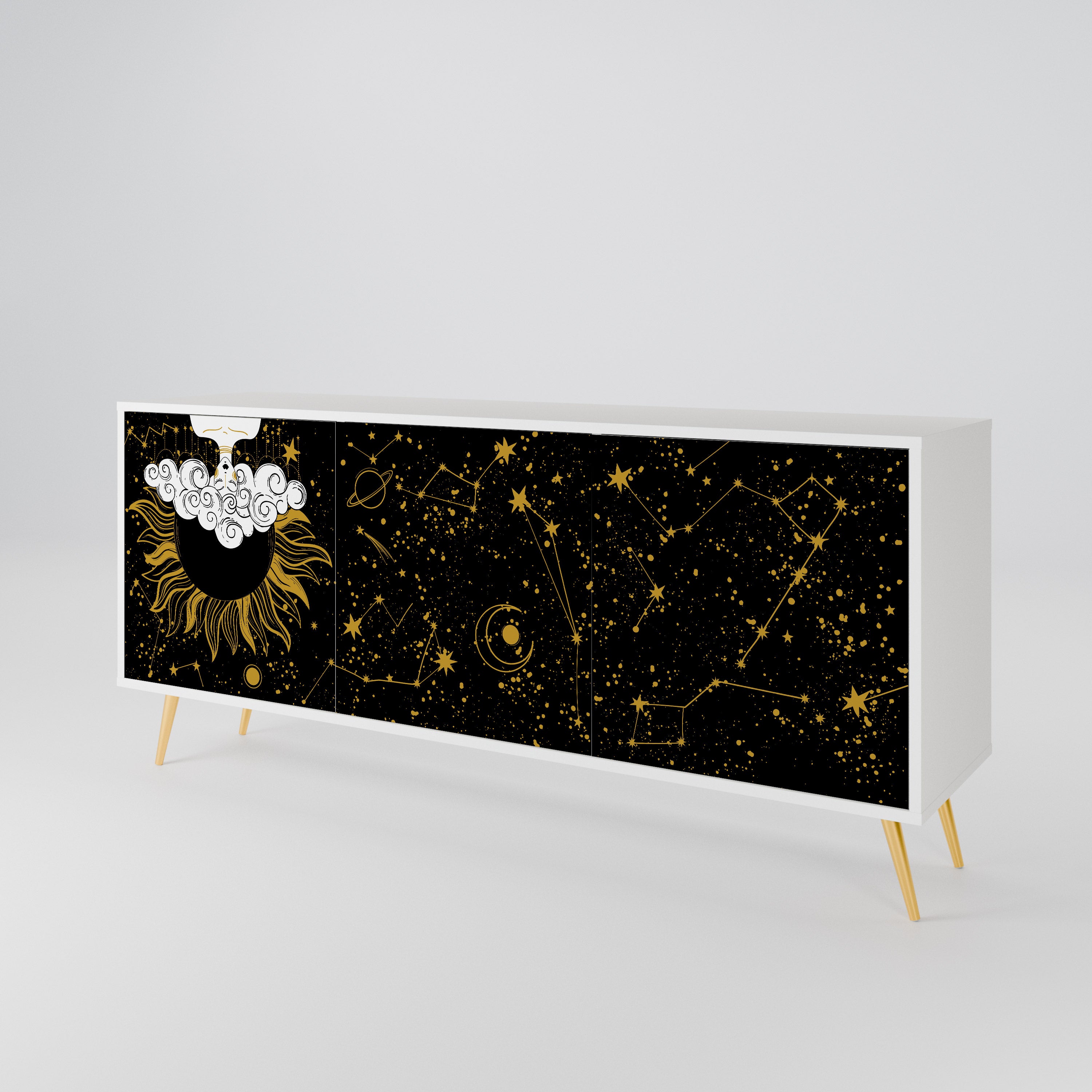 STELLAR CONSTELLATIONS 3-Door Sideboard