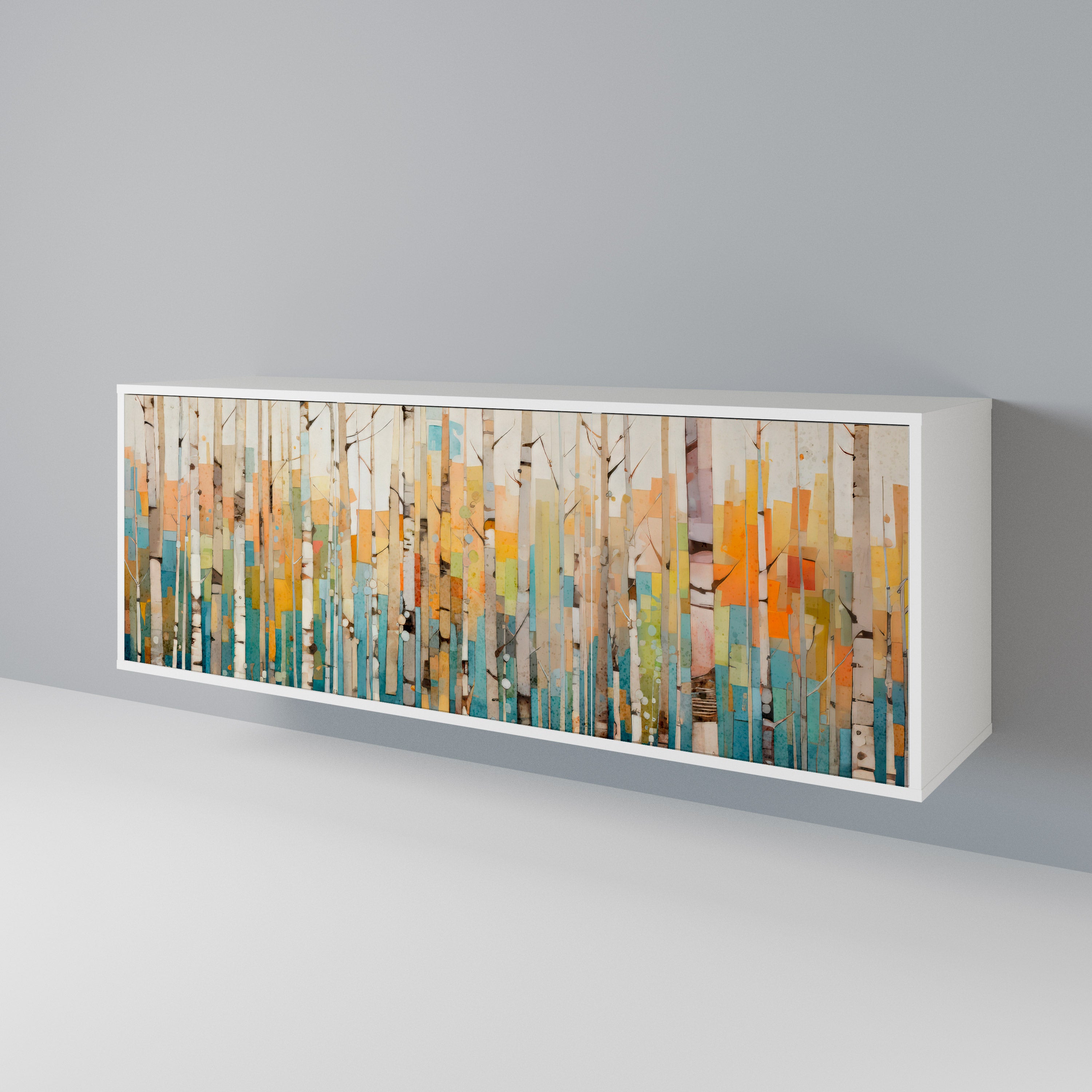 BIRCH KALEIDOSCOPE 3-Door Sideboard