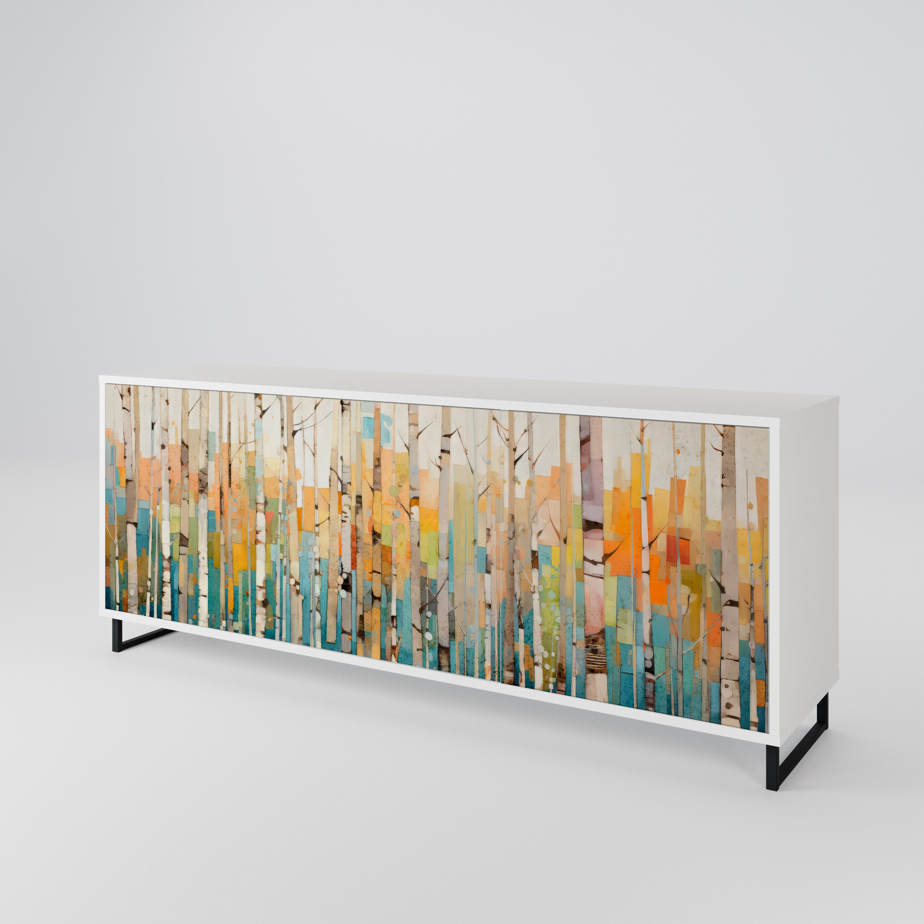 BIRCH KALEIDOSCOPE 3-Door Sideboard