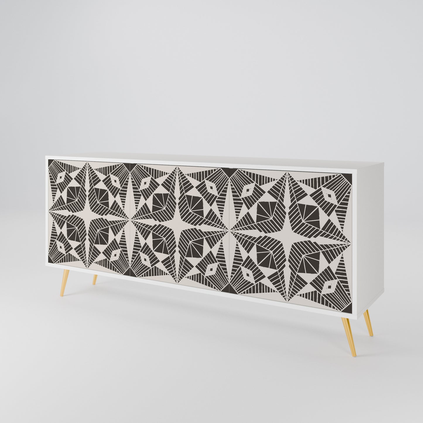 MONOCHROME NEXUS 3-Door Sideboard