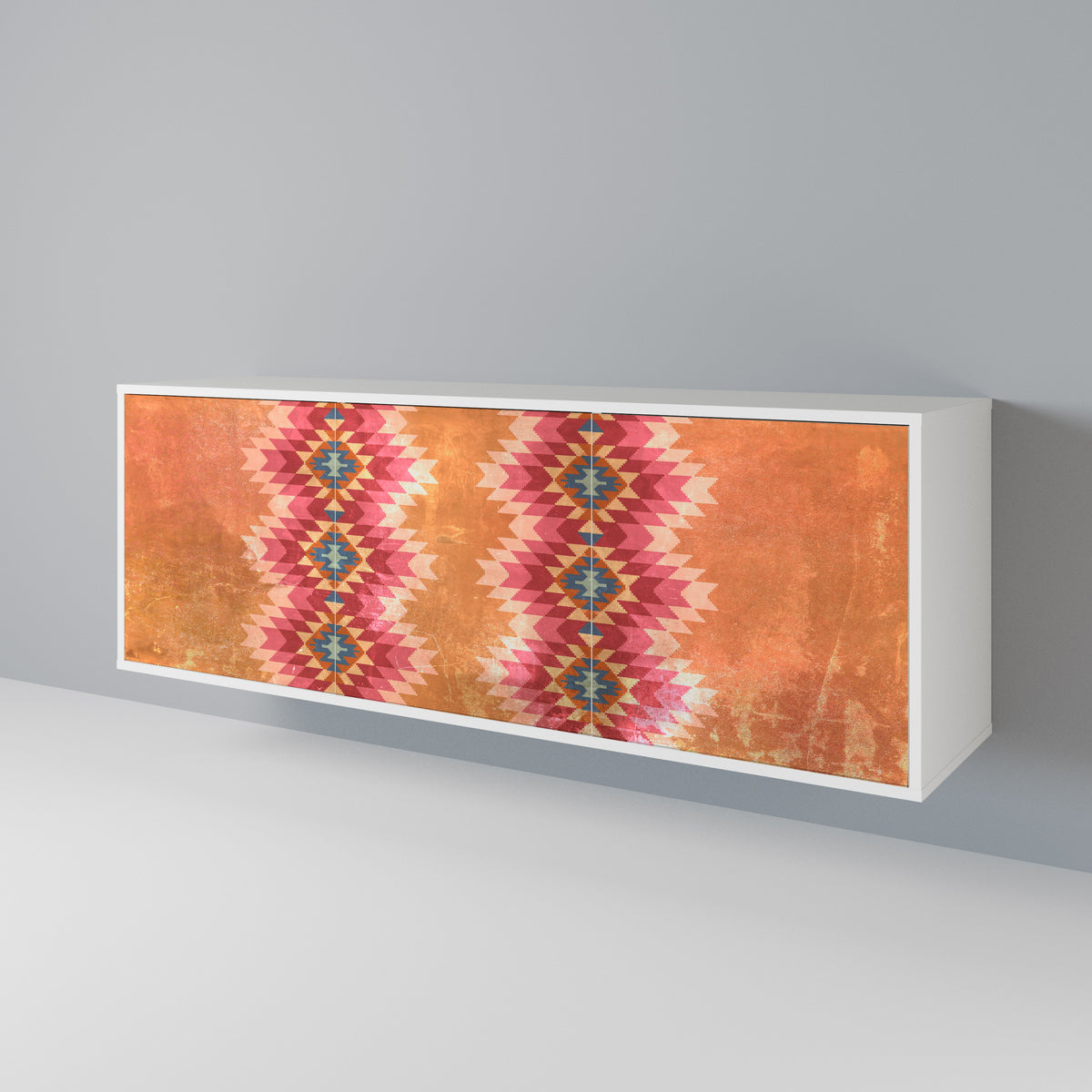 INDIAN FOLK 3-Door Sideboard