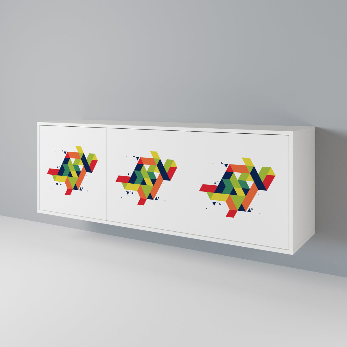 FUTURE SIGN Aparador de 3 Portas