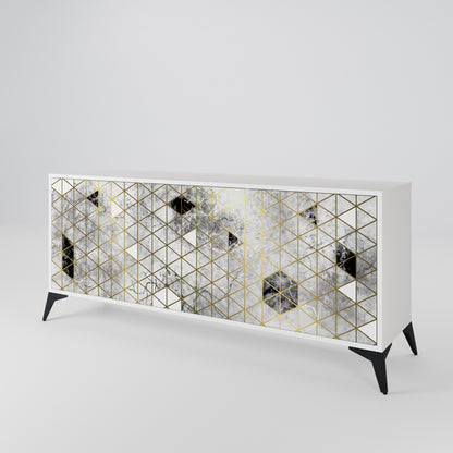 ASHEN ARIA 3-Door Sideboard