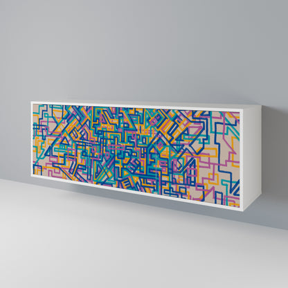 MEMORIES MAP 3-Door Sideboard