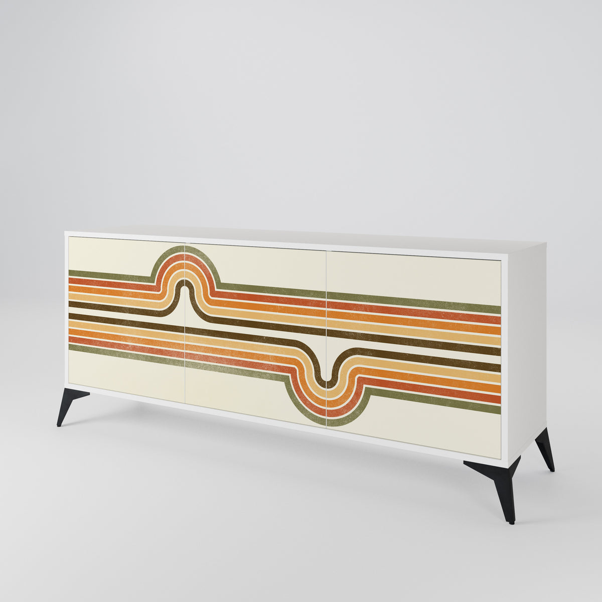 EXCEPTIONAL STREAM 3-Door Sideboard