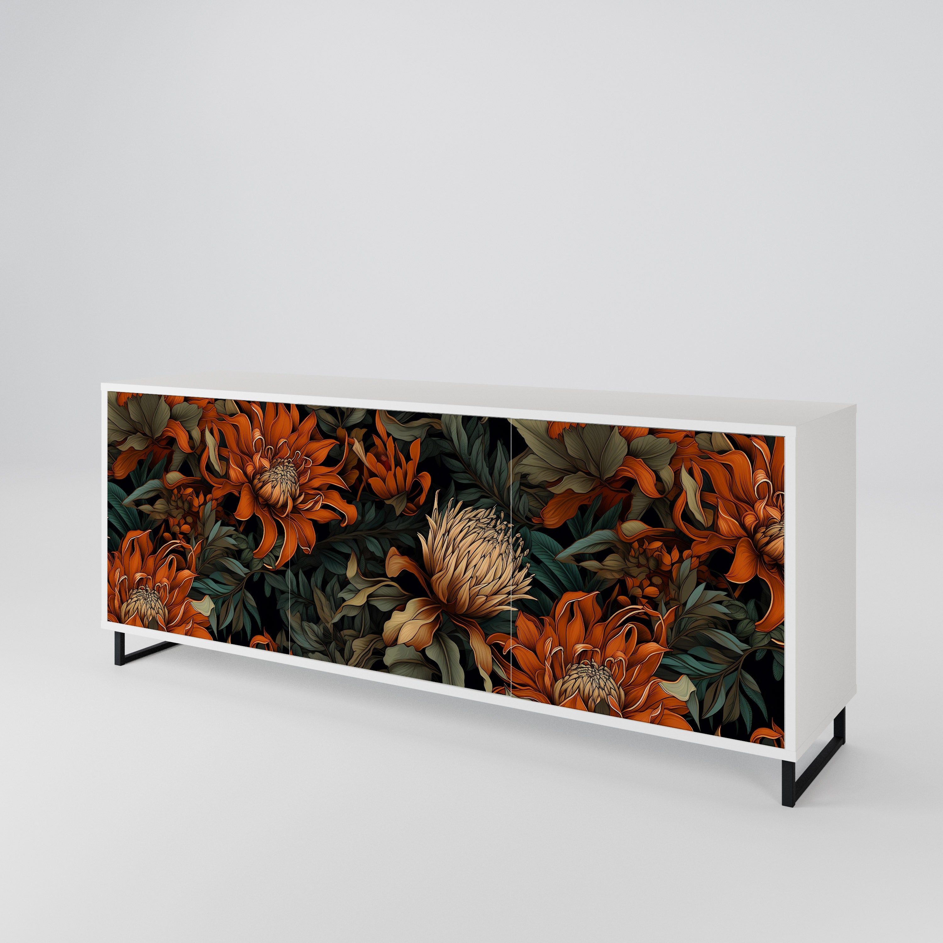 DAWN BLOOM Aparador de 3 Portas