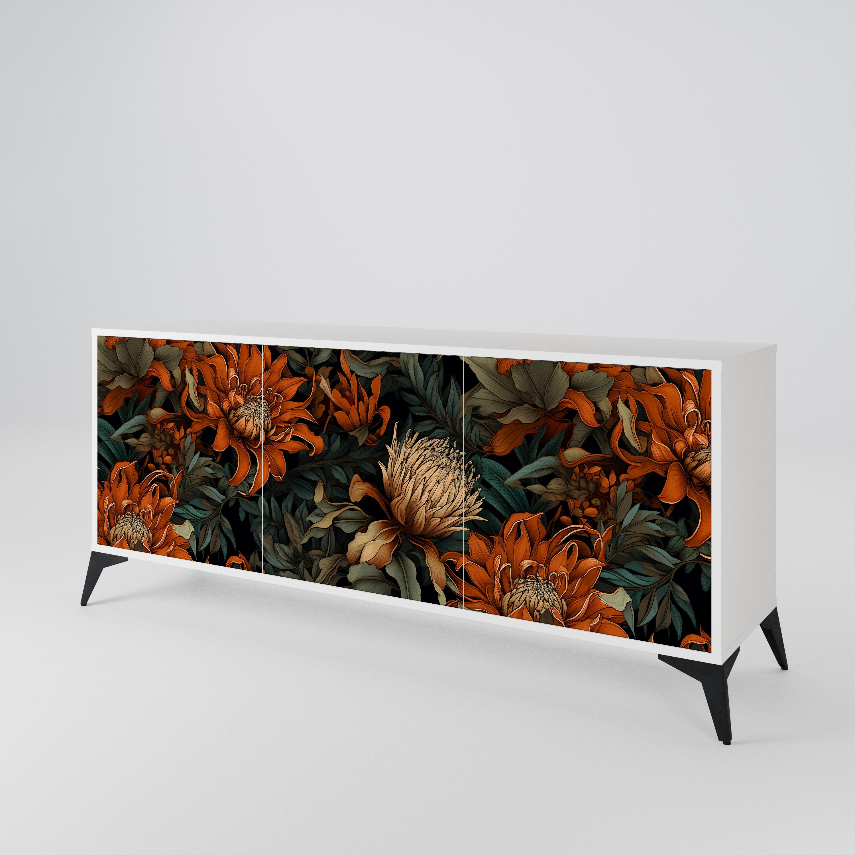 DAWN BLOOM Aparador de 3 Portas