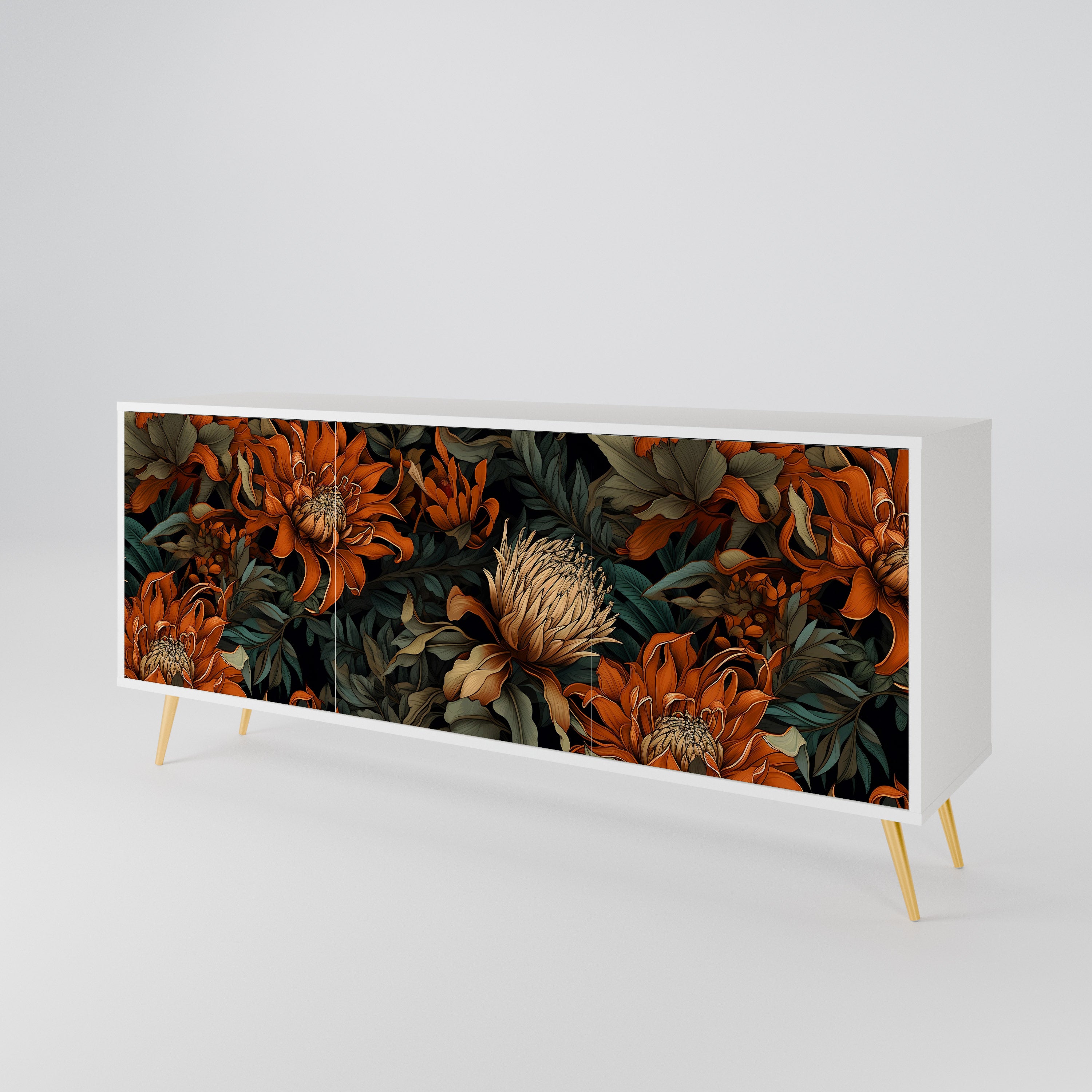 DAWN BLOOM Aparador de 3 Portas