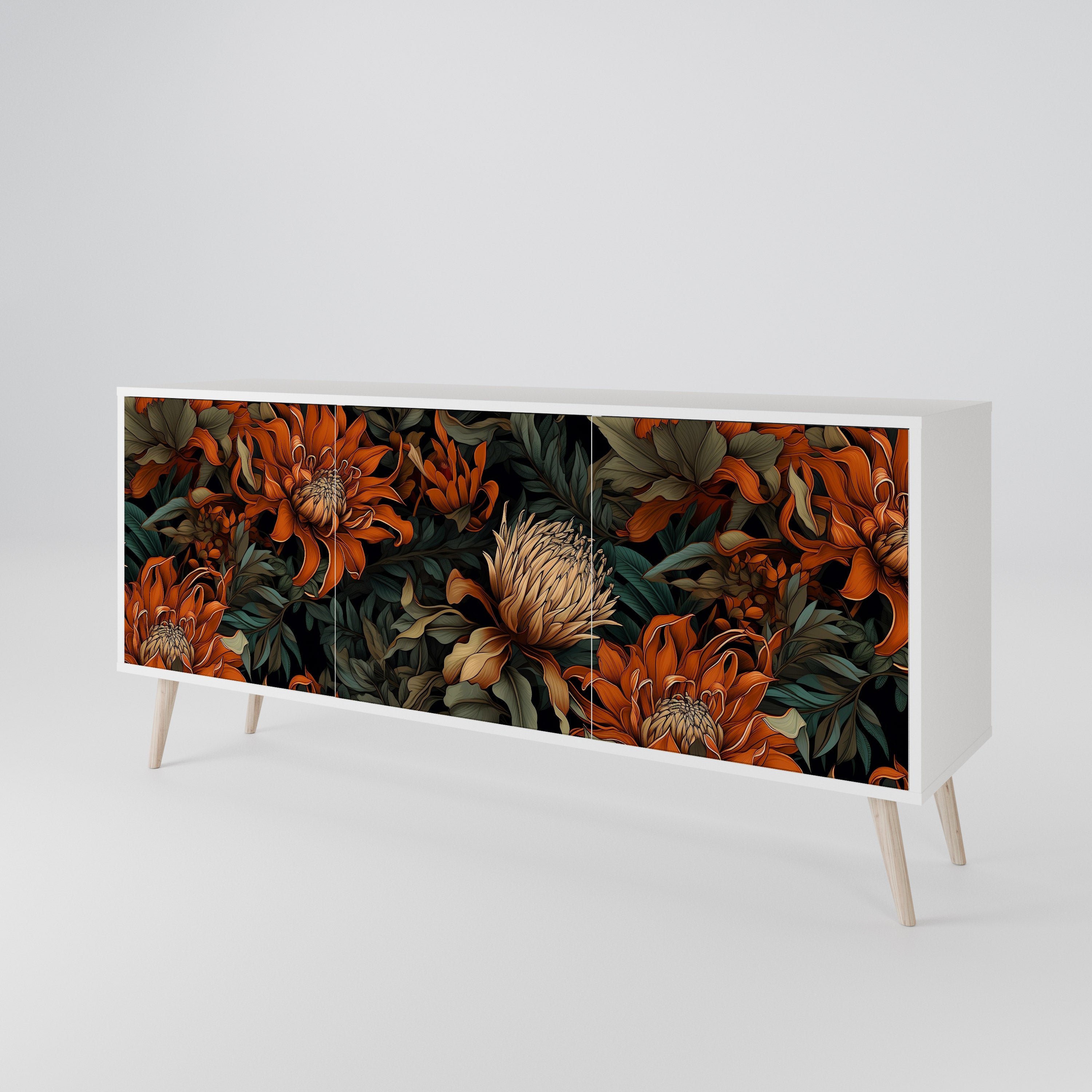 DAWN BLOOM Aparador de 3 Portas