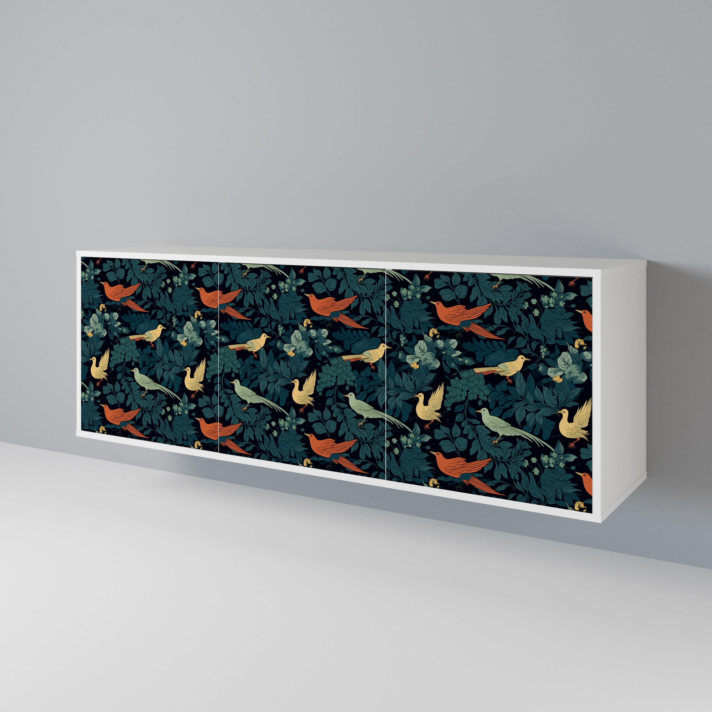 FOWL ORNAMENT Aparador de 3 Portas