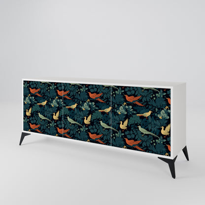 FOWL ORNAMENT Aparador de 3 Portas