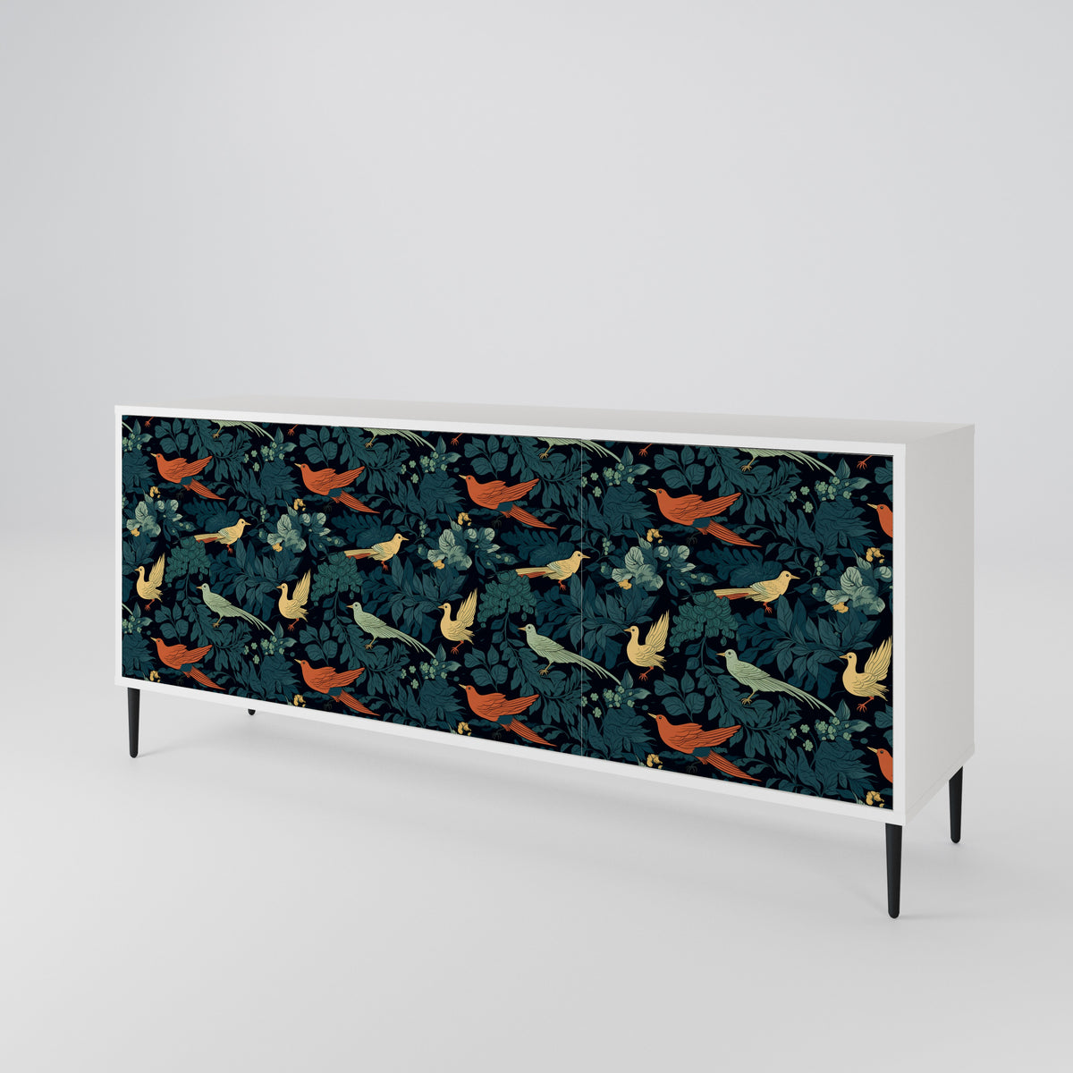 FOWL ORNAMENT Aparador de 3 Portas