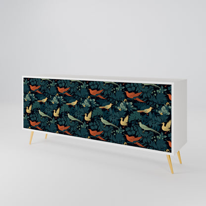 FOWL ORNAMENT Aparador de 3 Portas