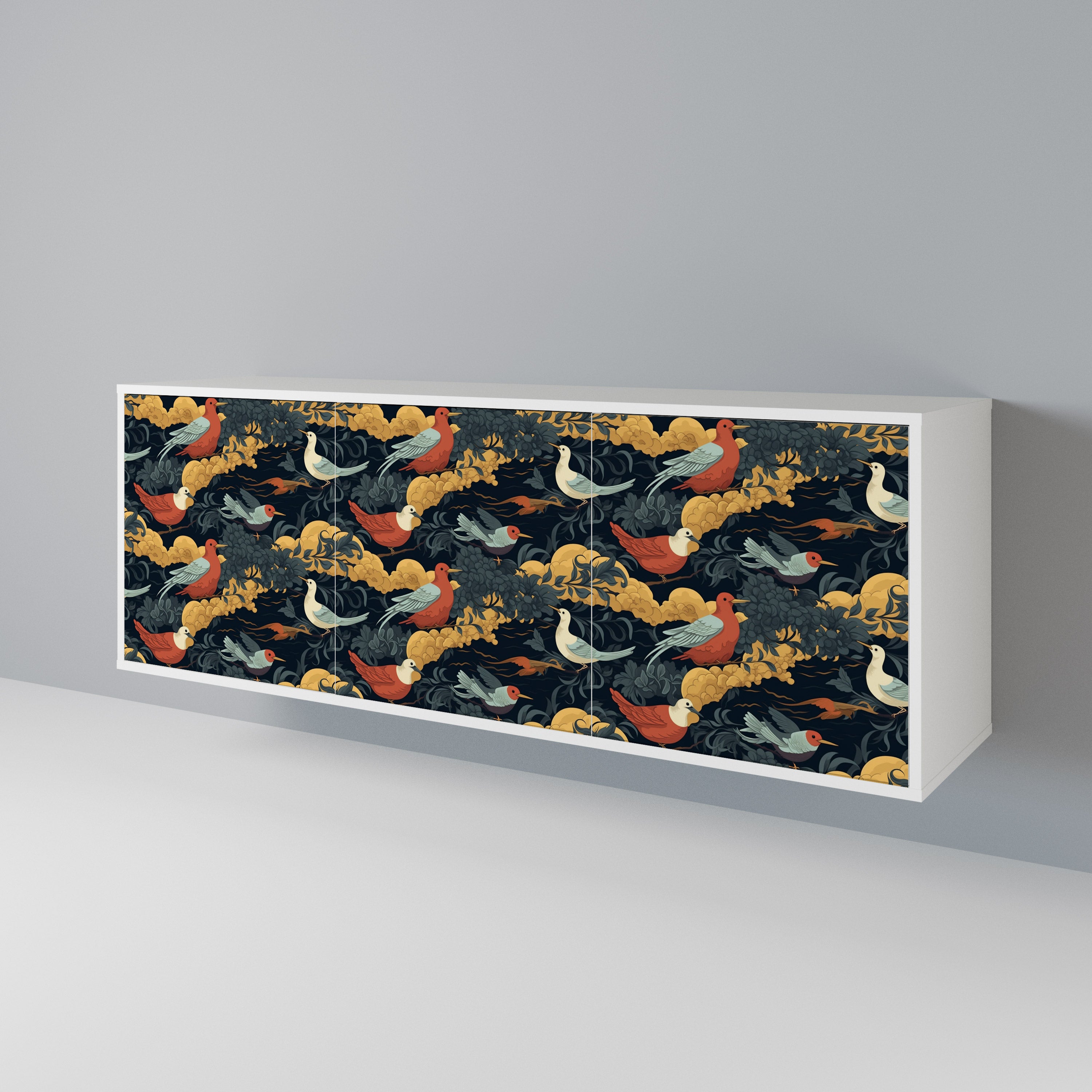 FOWLY DAZE Aparador de 3 Portas