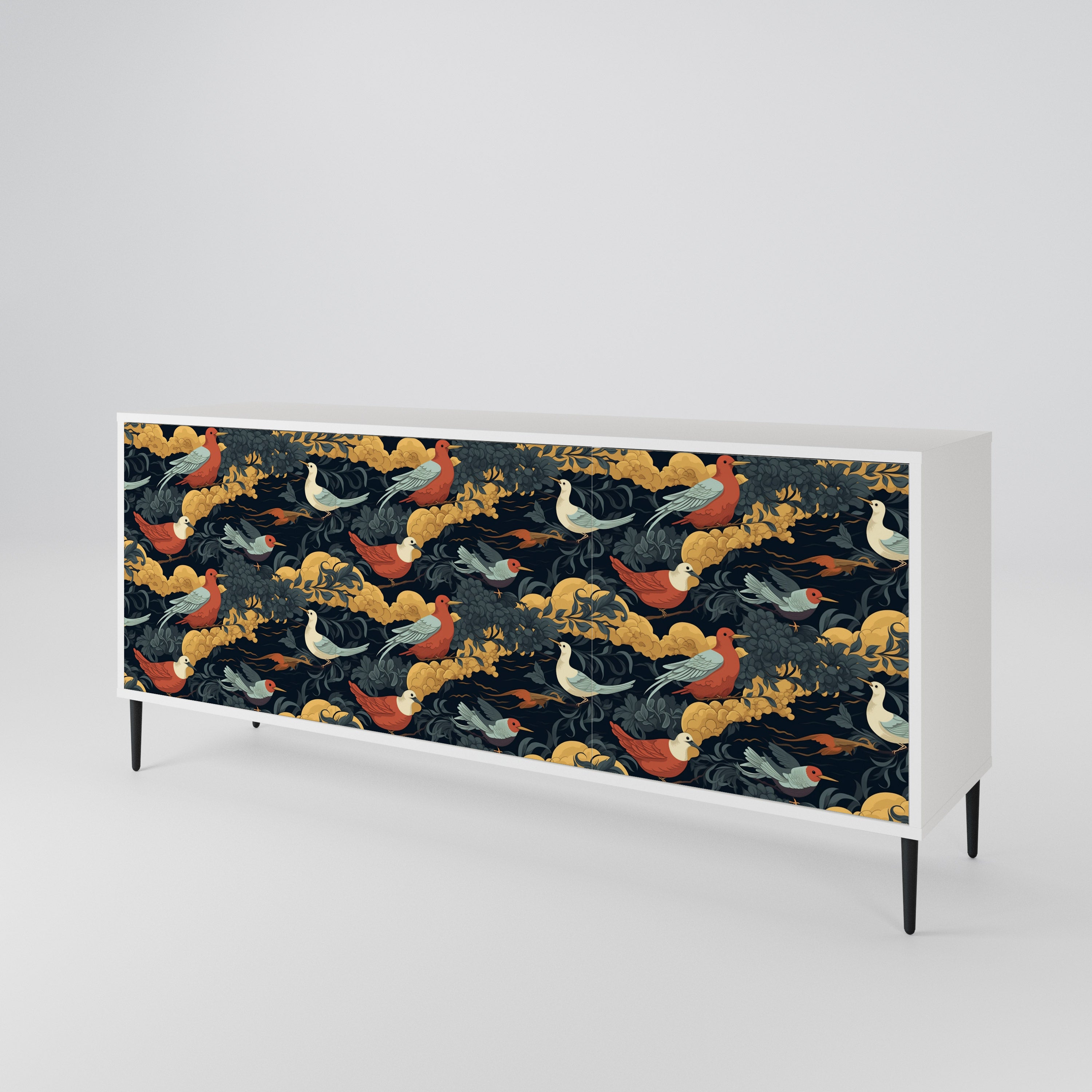 FOWLY DAZE Aparador de 3 Portas
