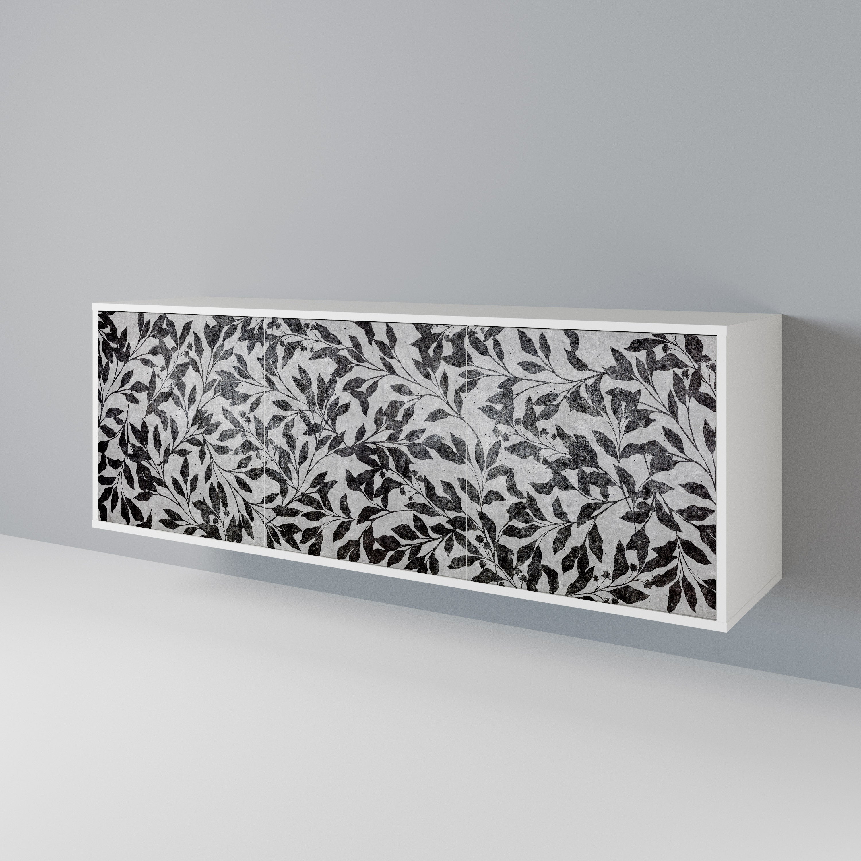 CHARCOAL SPROUT Aparador de 3 Portas