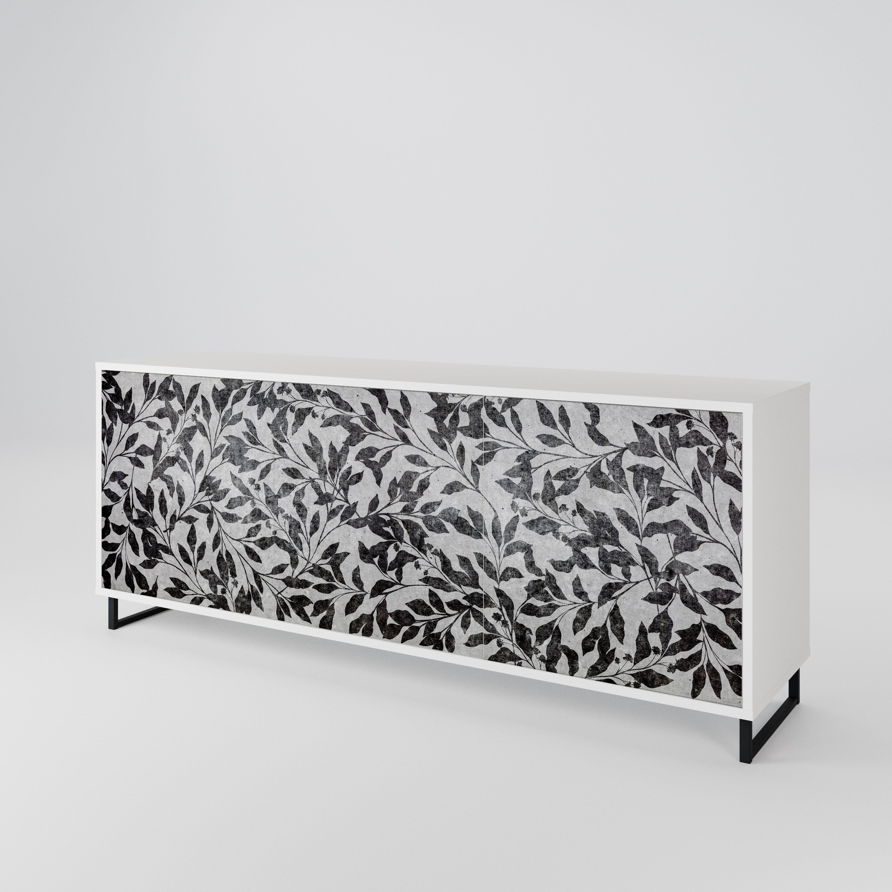 CHARCOAL SPROUT Aparador de 3 Portas
