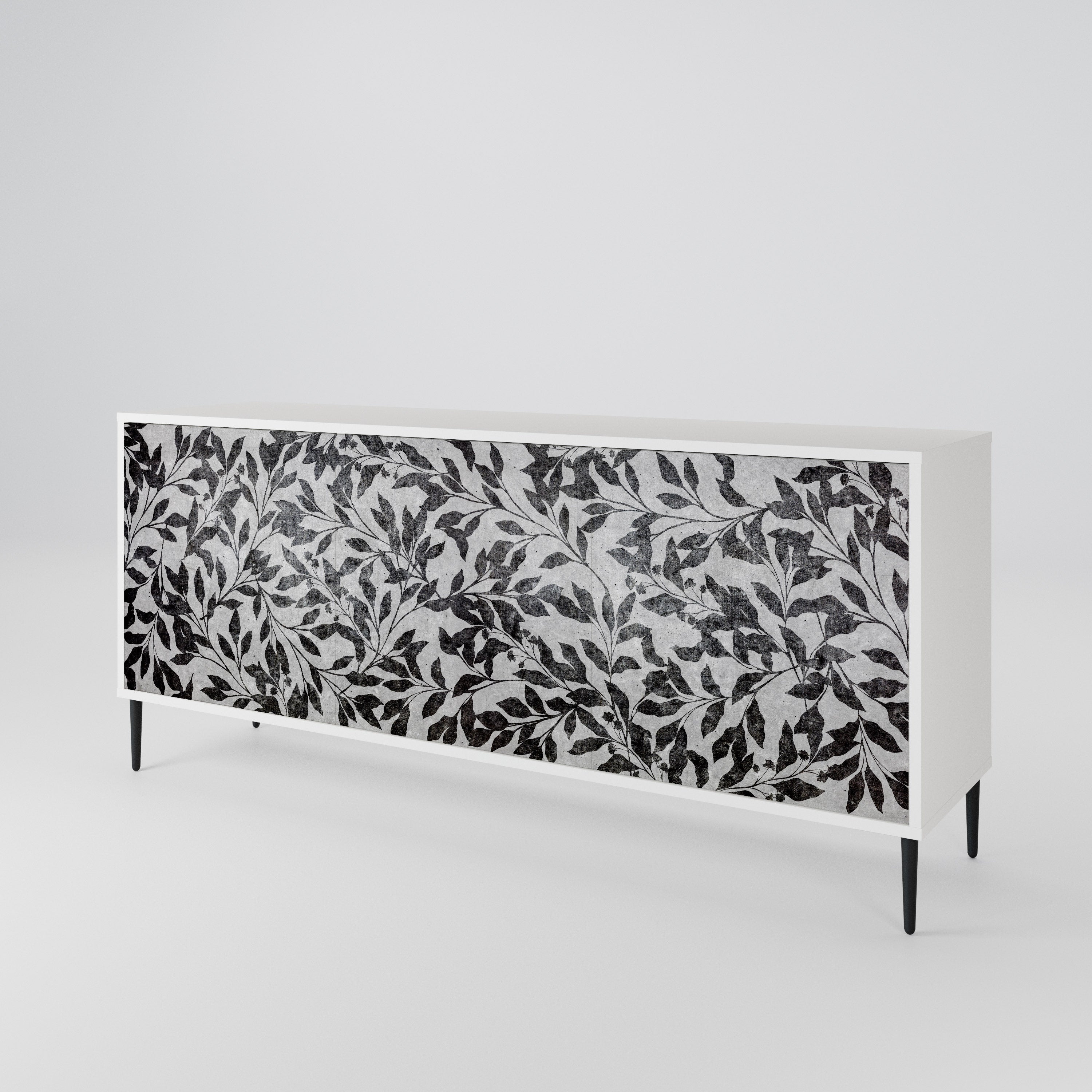 CHARCOAL SPROUT Aparador de 3 Portas