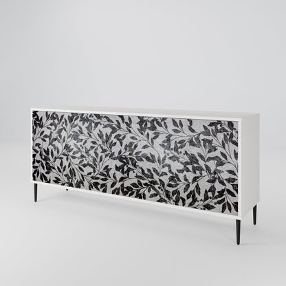 CHARCOAL SPROUT Aparador de 3 Portas