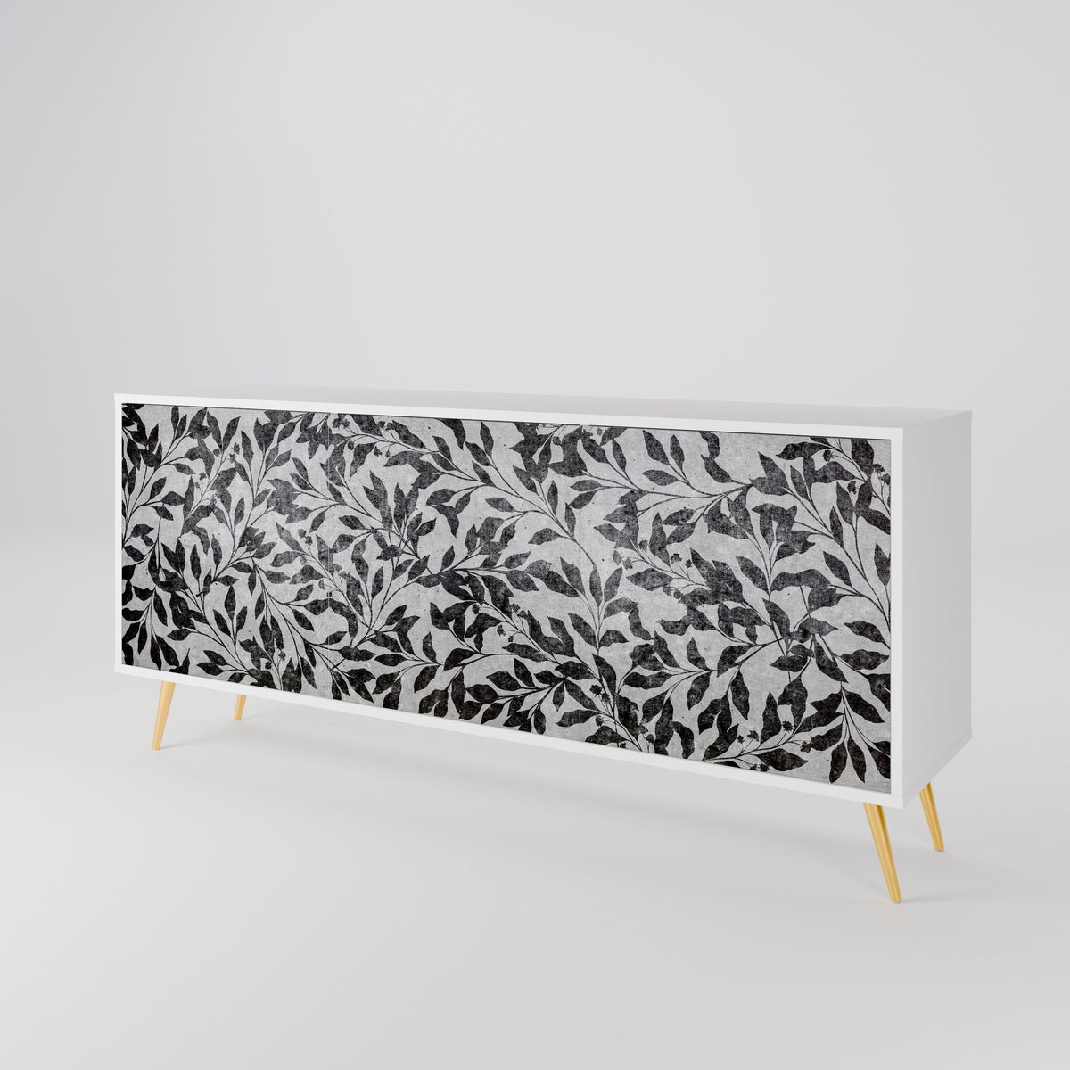CHARCOAL SPROUT Aparador de 3 Portas
