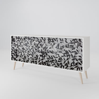 CHARCOAL SPROUT Aparador de 3 Portas