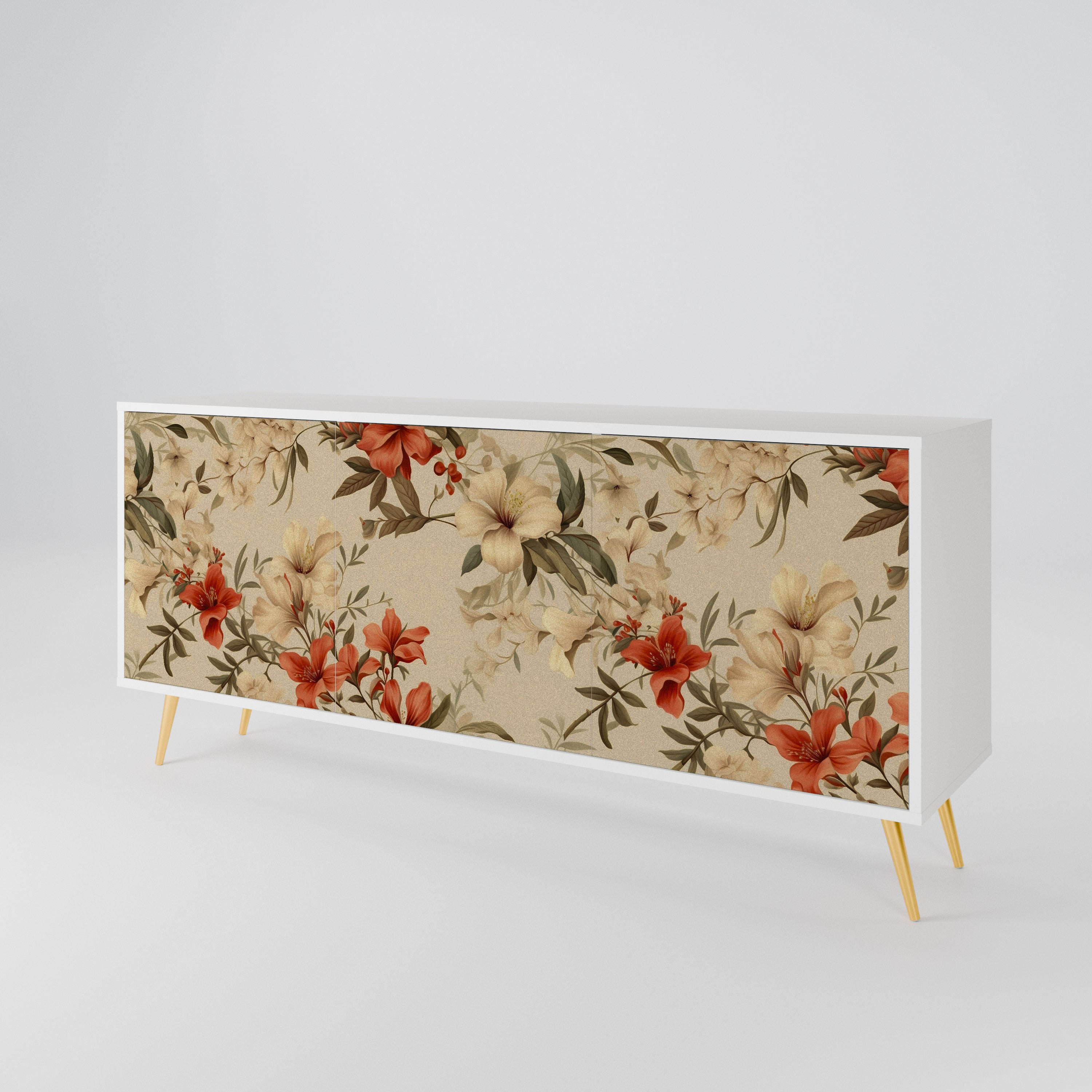BLOOMING HARMONY Aparador de 3 Portas