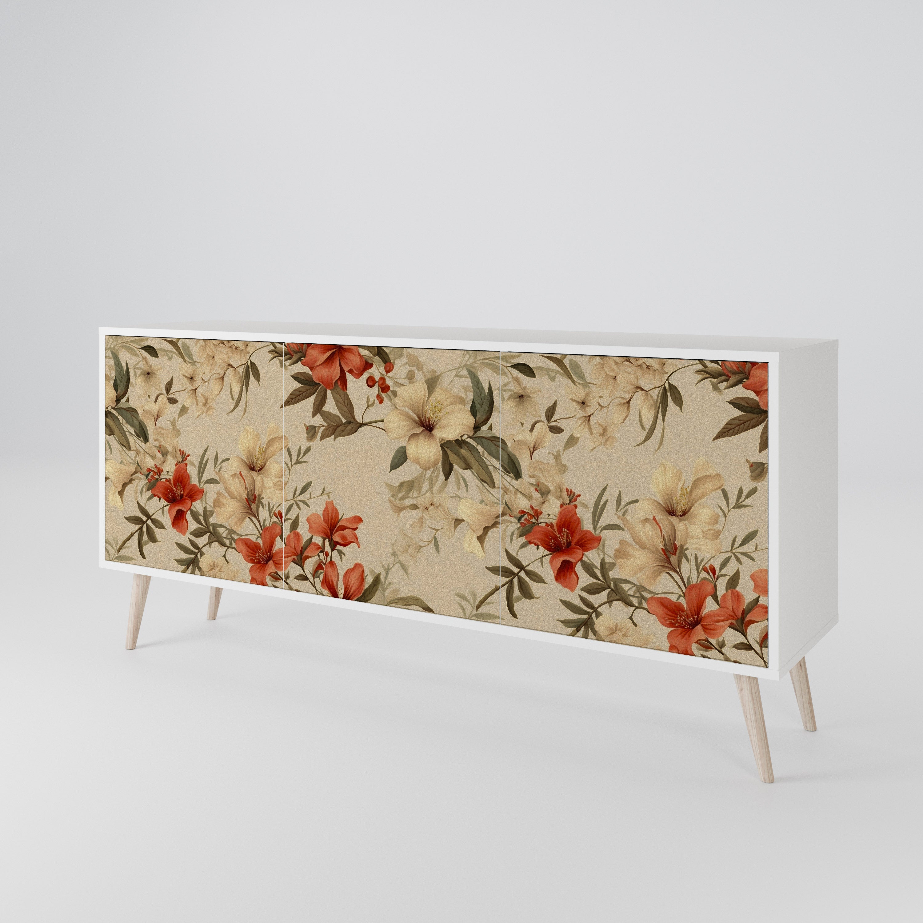 BLOOMING HARMONY Aparador de 3 Portas
