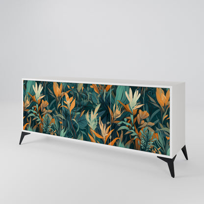 FLORAL SERENITY 3-Door Sideboard