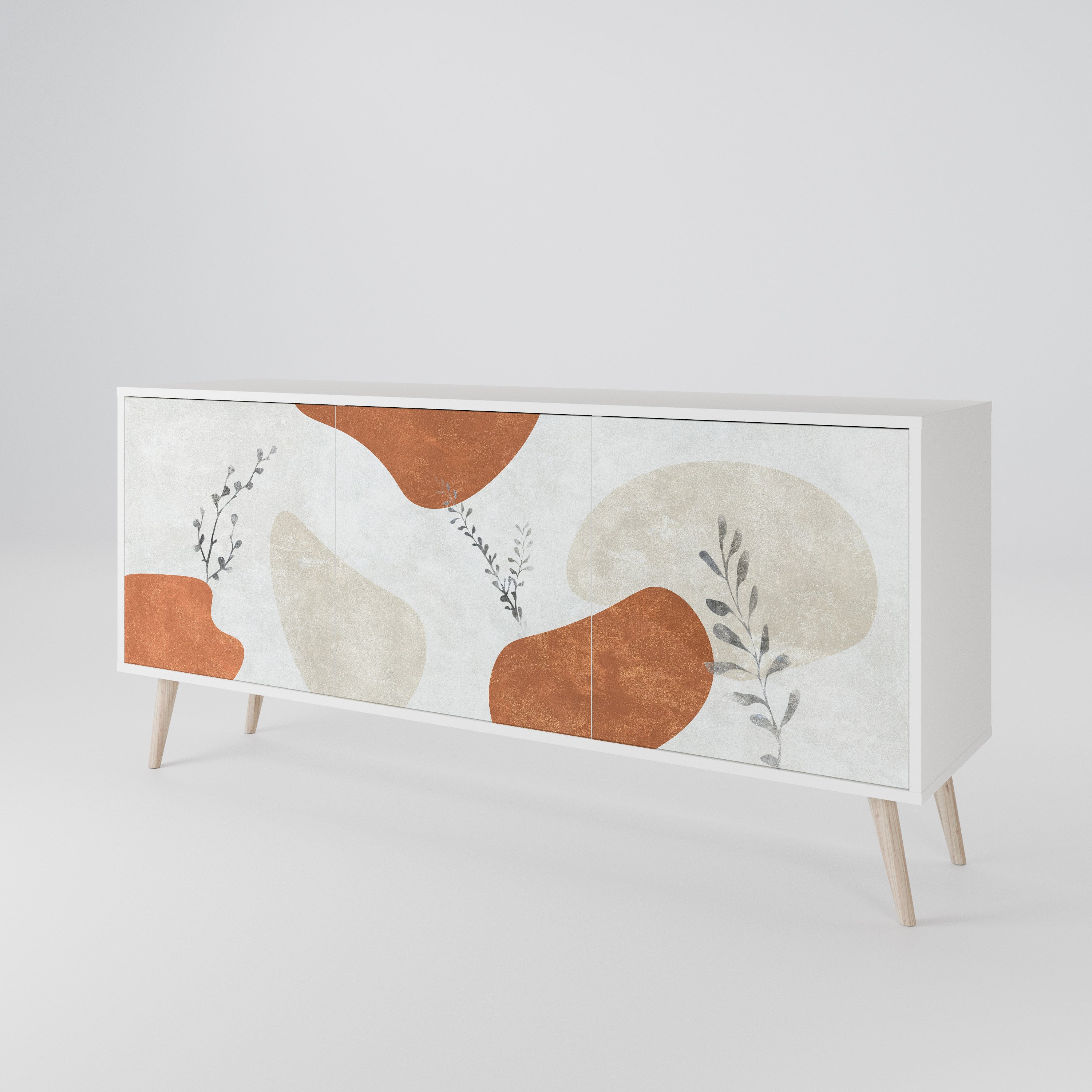 TRANQUIL TWIG 3-Door Sideboard
