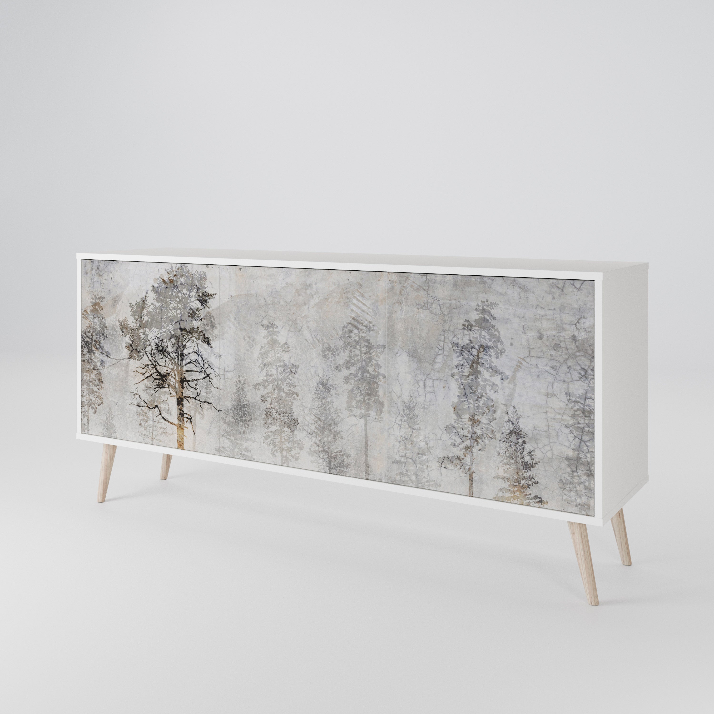 FADE IN THE TREES 3-Door Sideboard