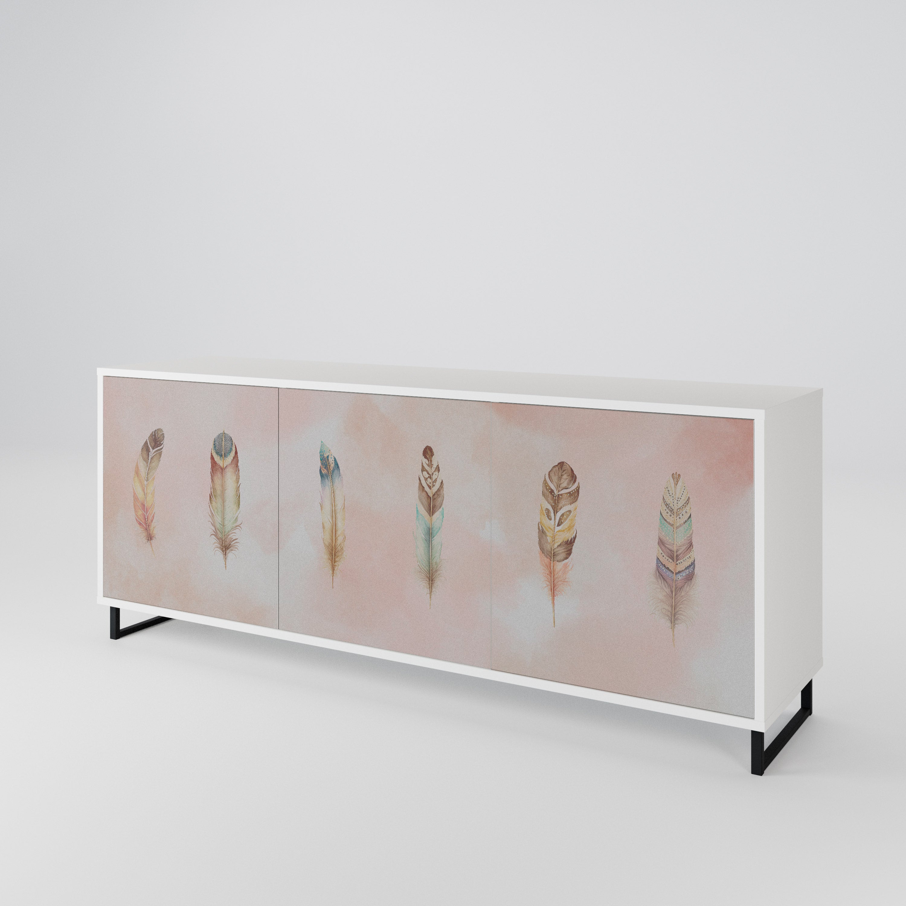 THE DELIQUESCE 3-Door Sideboard