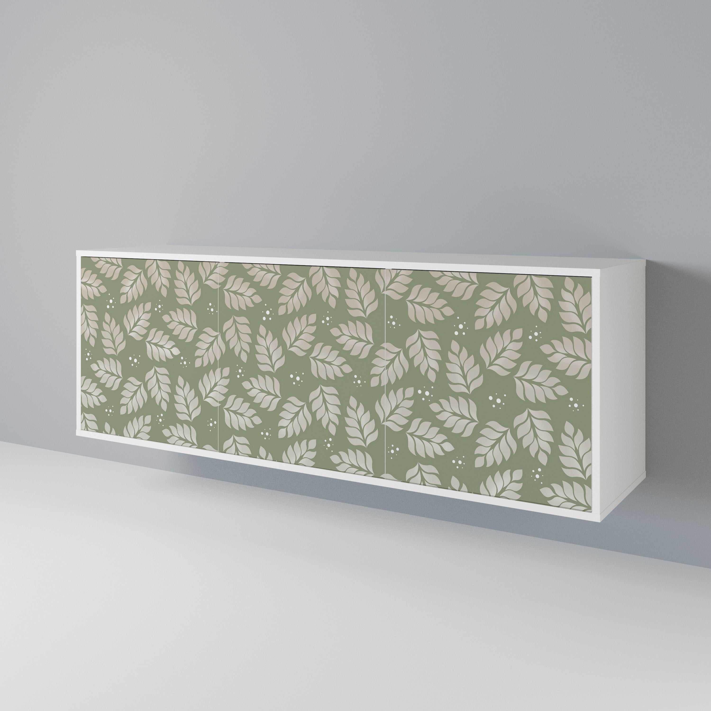 LEAVES ON GREEN 3-Door Sideboard