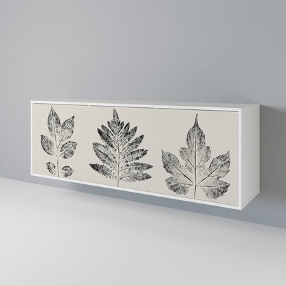 LEAFY STAMPS Aparador de 3 Portas