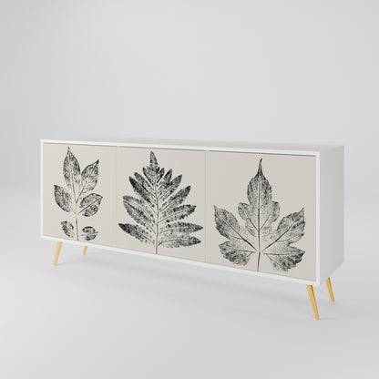 LEAFY STAMPS Aparador de 3 Portas
