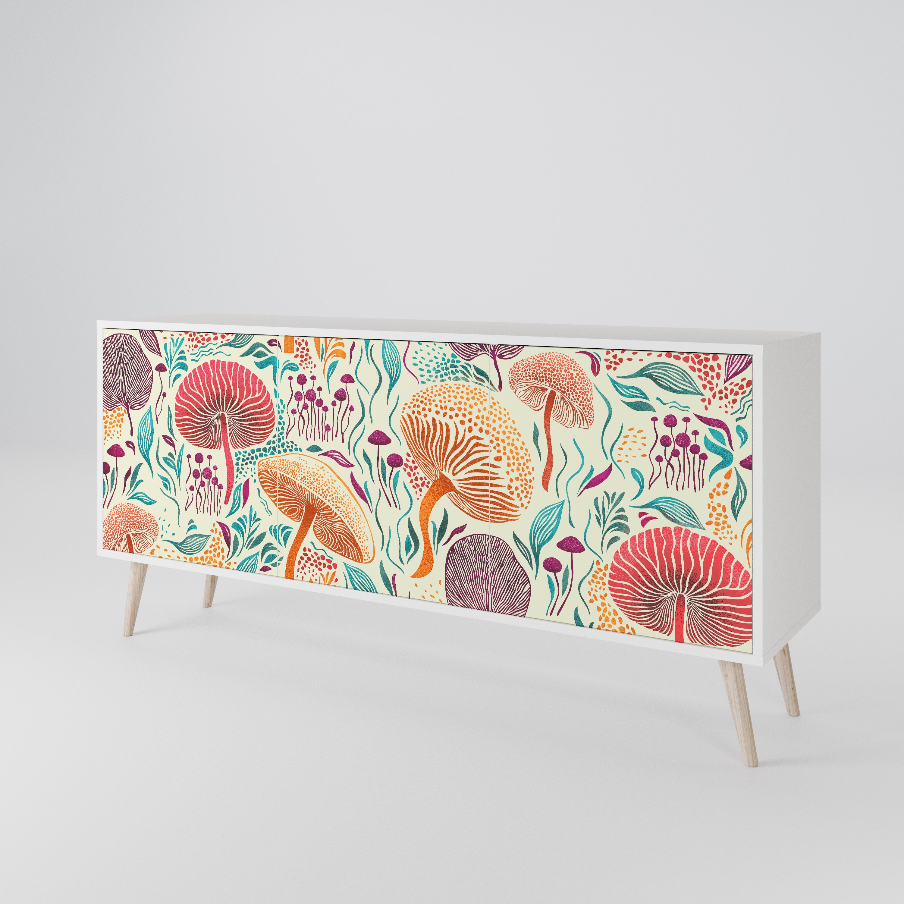 FUNGUS FANTASY 3-Door Sideboard