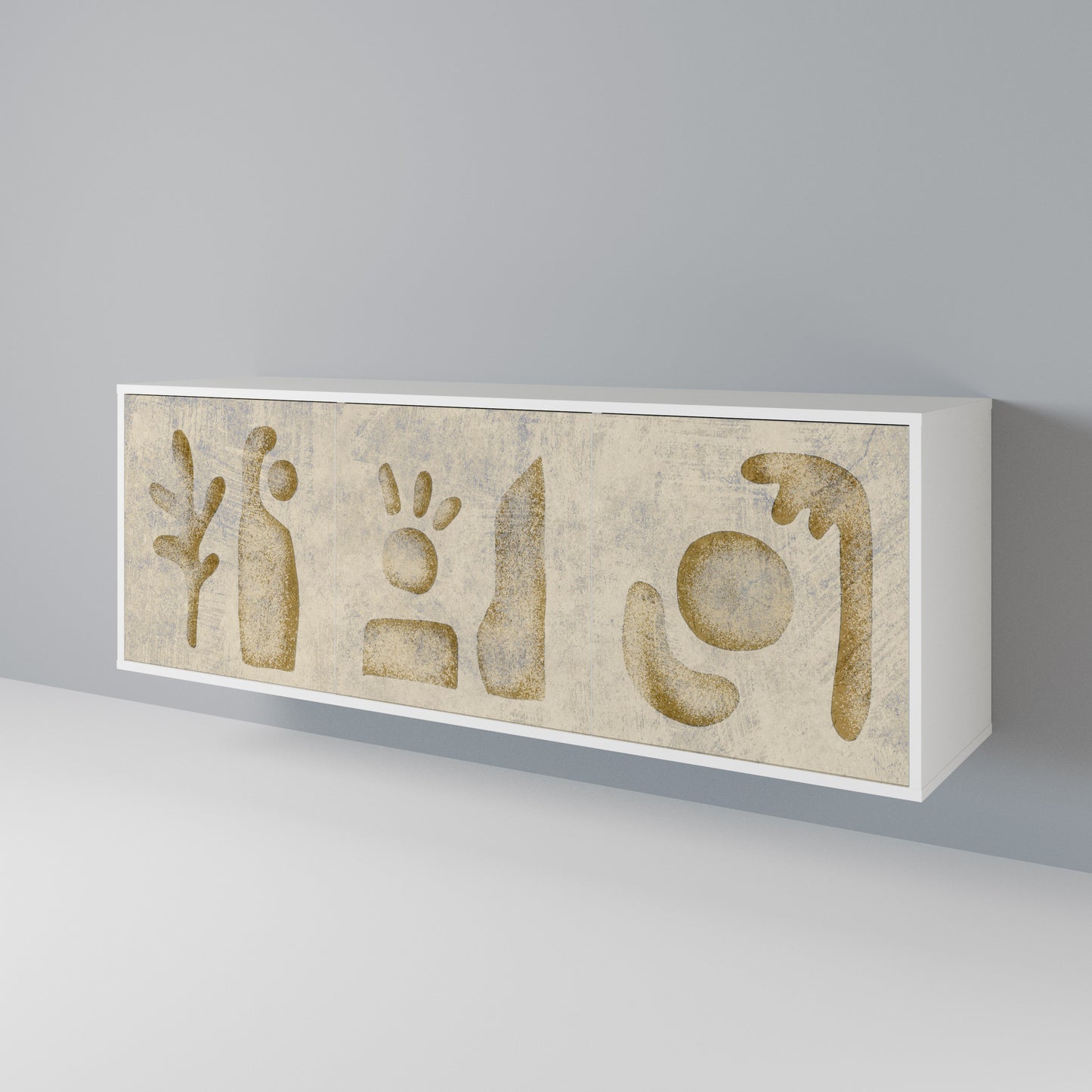 SAND SCULPTURES 3-Door Sideboard