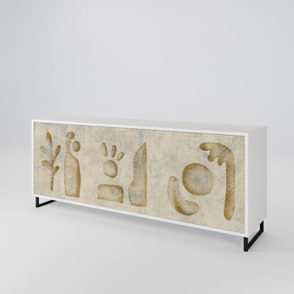 SAND SCULPTURES 3-Door Sideboard