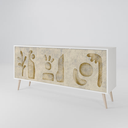 SAND SCULPTURES 3-Door Sideboard