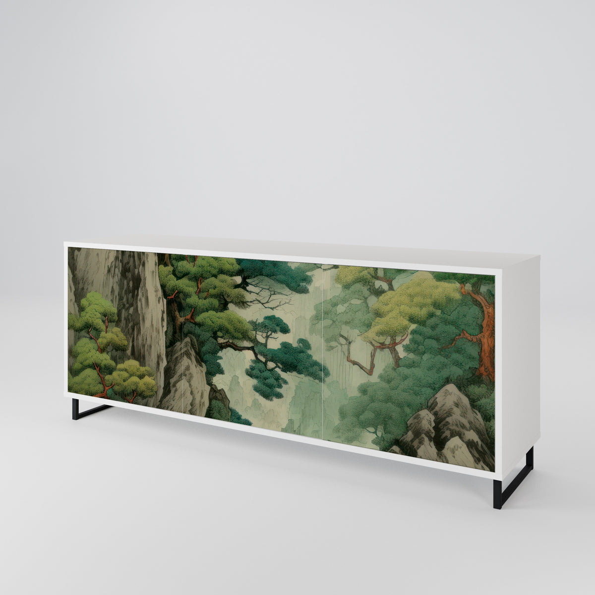 VERDURE ABYSS Aparador de 3 Portas
