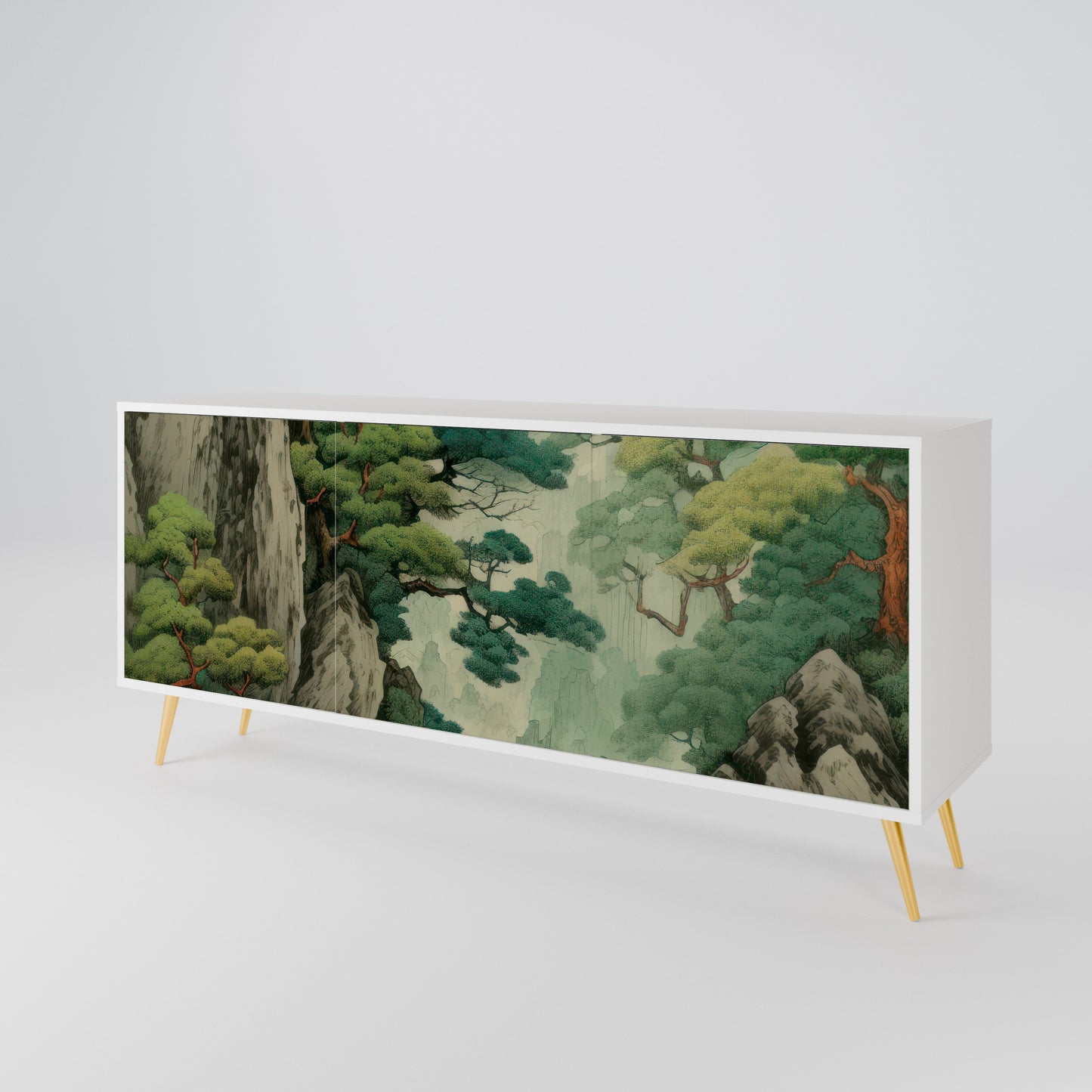 VERDURE ABYSS Aparador de 3 Portas