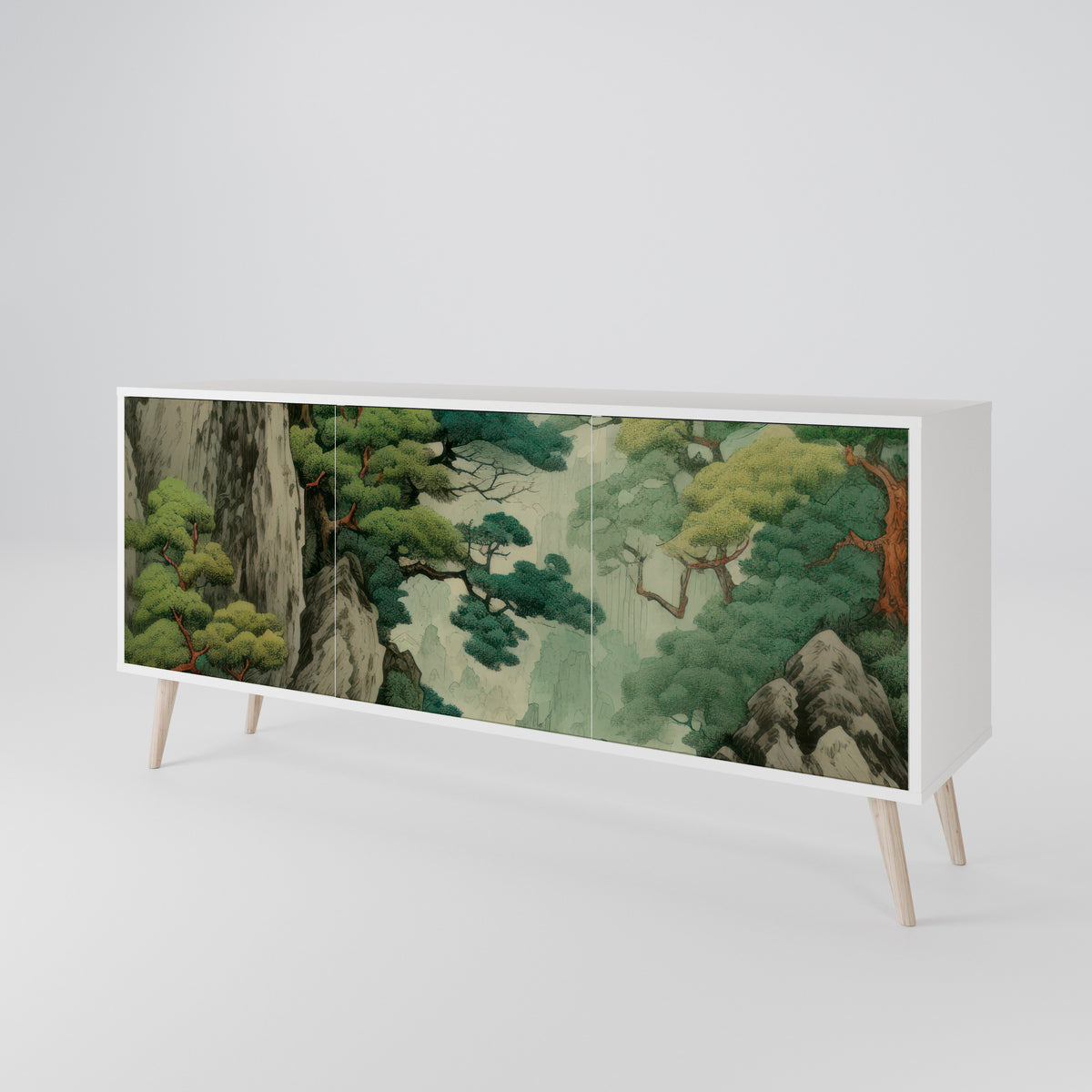 VERDURE ABYSS Aparador de 3 Portas