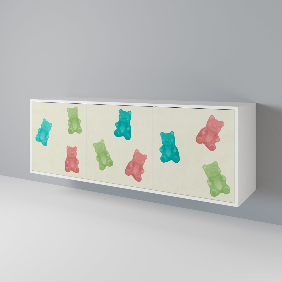 GUMMY BEARS 3-Door Sideboard