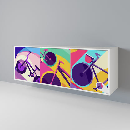 BIKE DREAMS 3-Door Sideboard