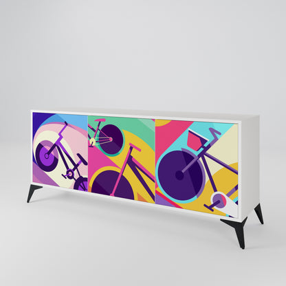 BIKE DREAMS 3-Door Sideboard