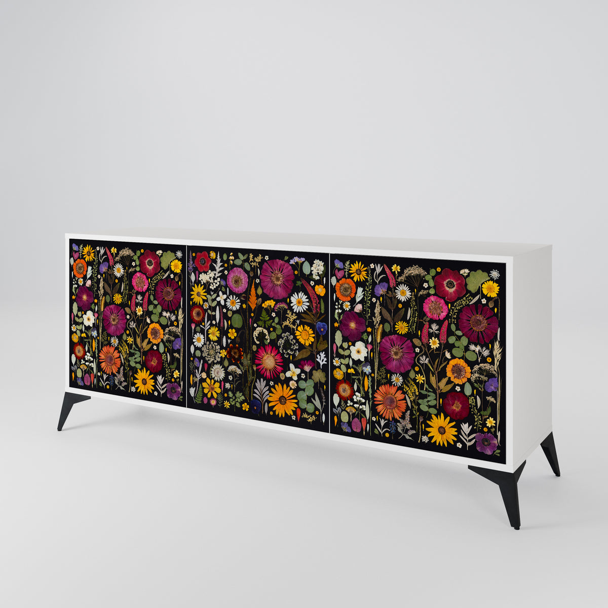 MIDNIGHT GARDEN 3-Door Sideboard
