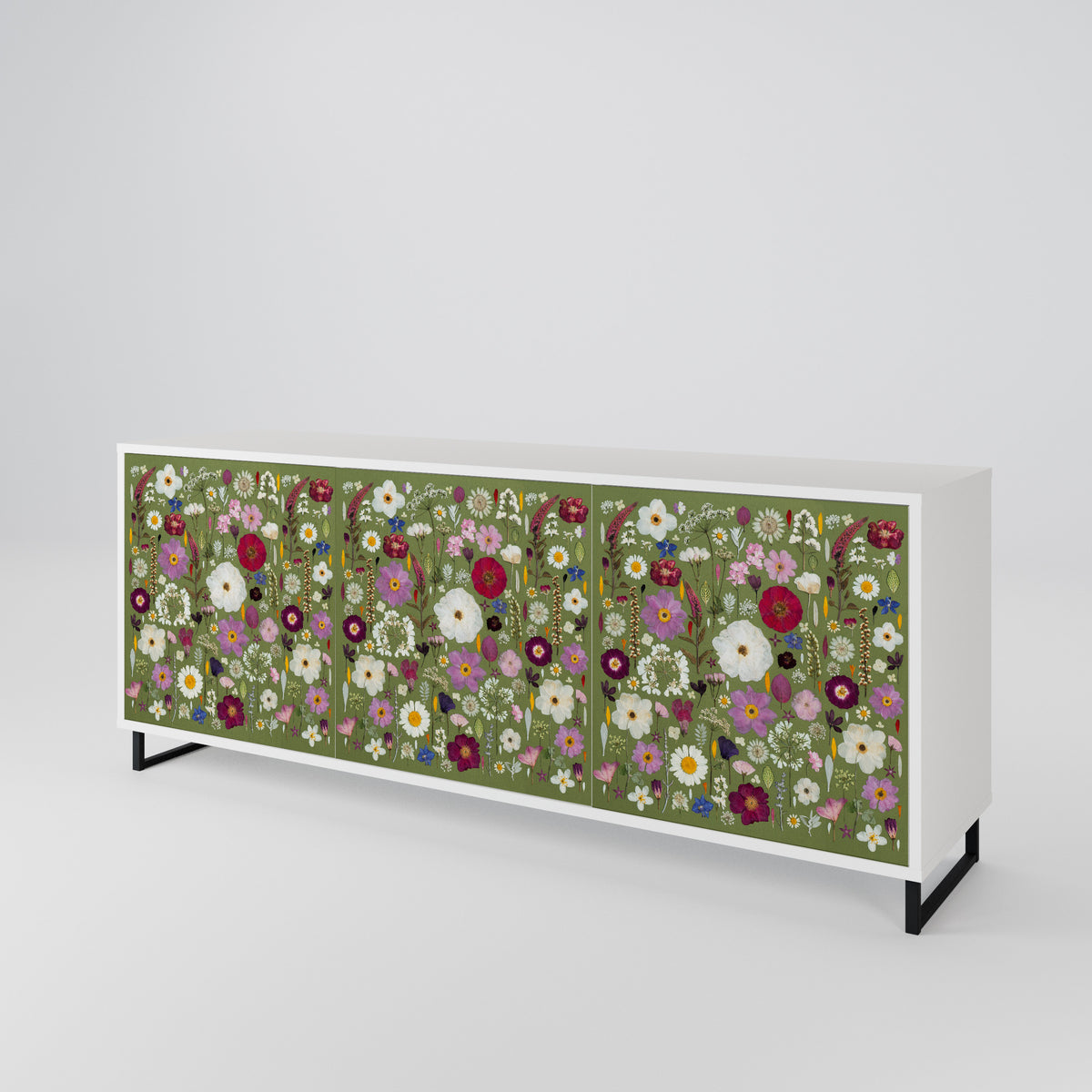 WILD GARDEN 3-Door Sideboard