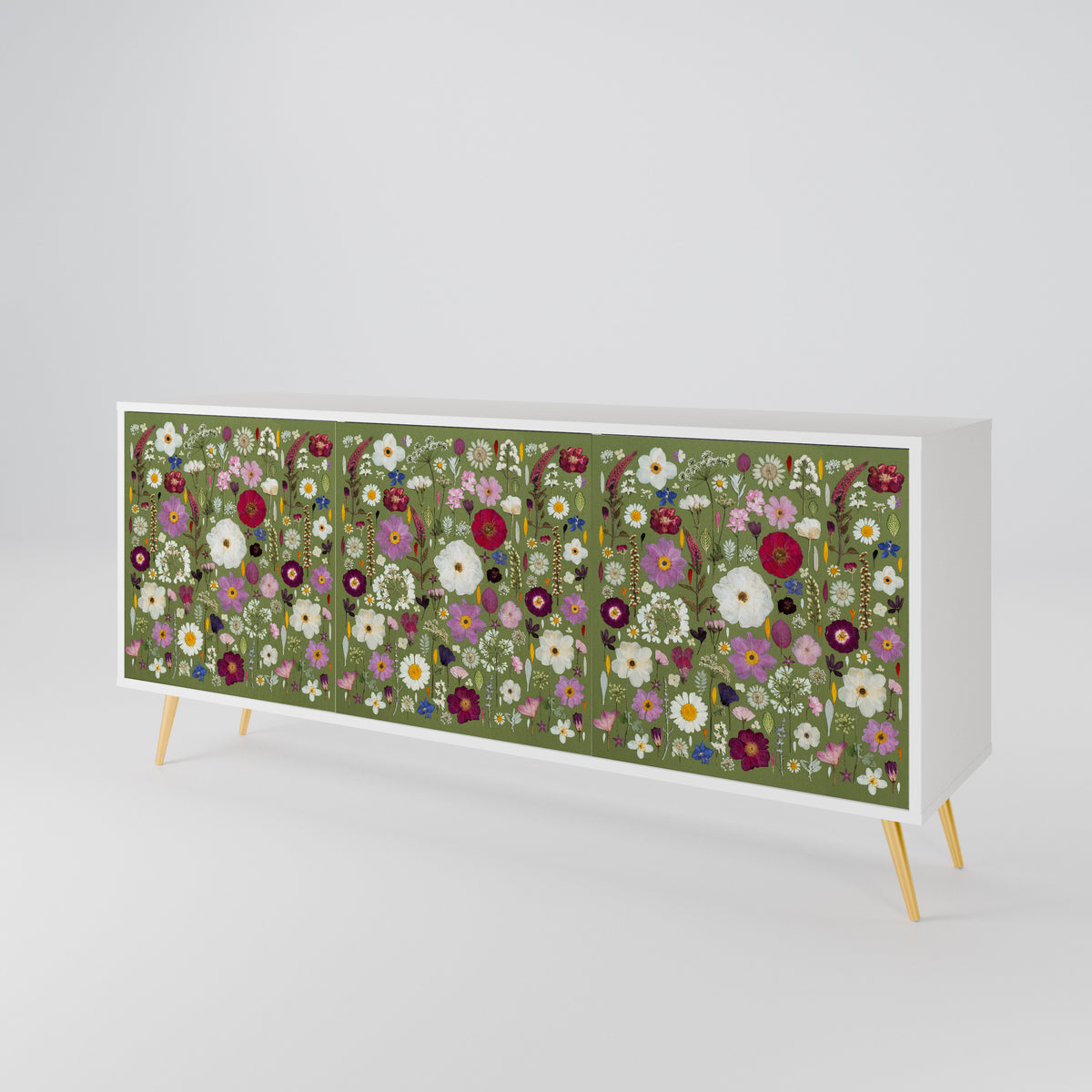WILD GARDEN 3-Door Sideboard
