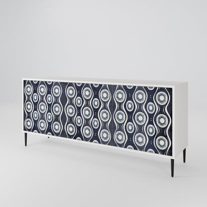 GRAPHITE EYES Aparador de 3 Portas