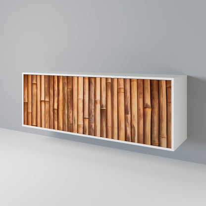 NATURAL WOOD Aparador de 3 Portas