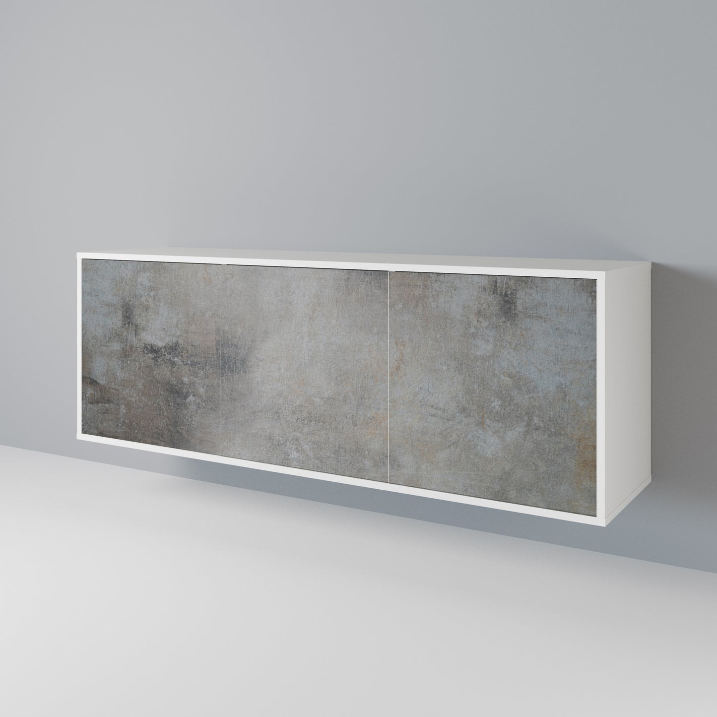 CONCRETE WALL Aparador de 3 Portas